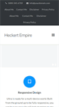 Mobile Screenshot of heckertempire.com